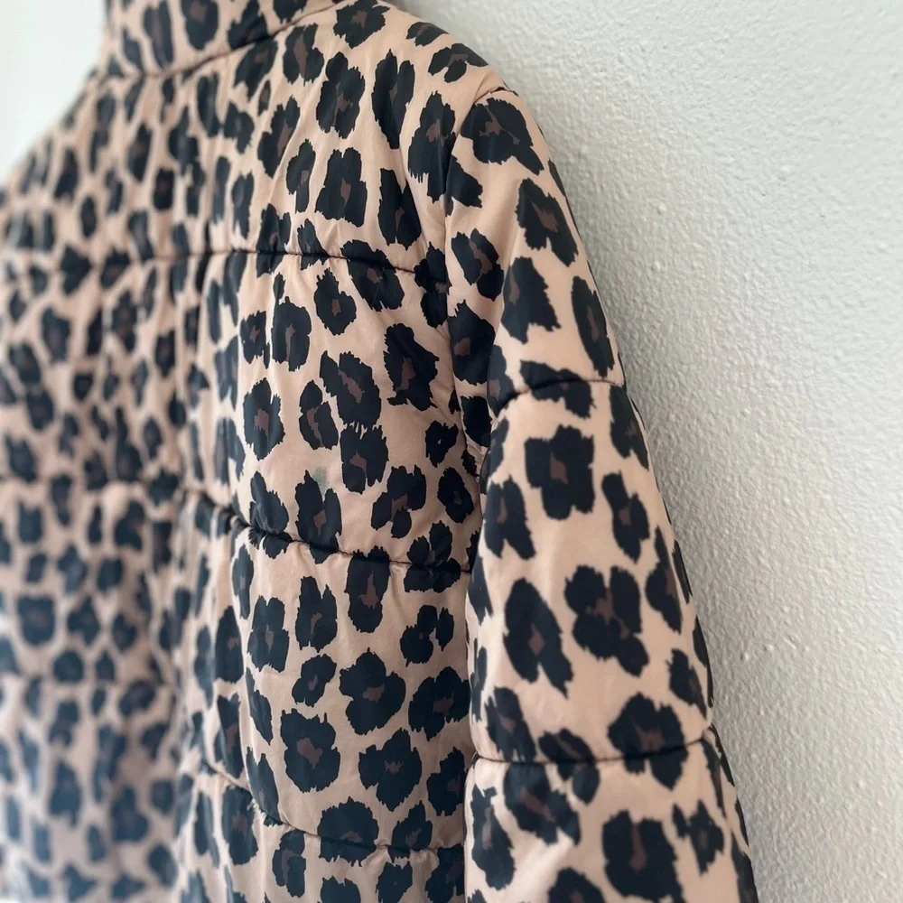 Joe Fresh Leopard Print Kids Puffer Jacket